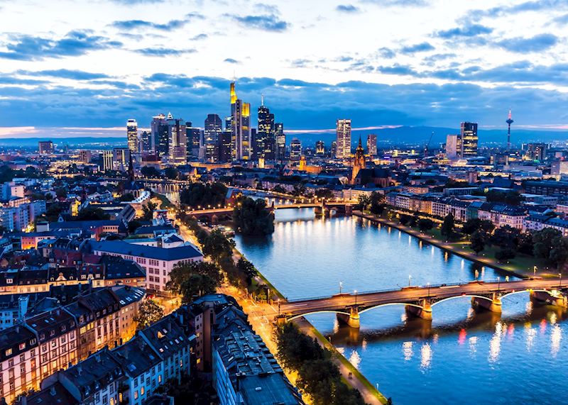 Frankfurt at night