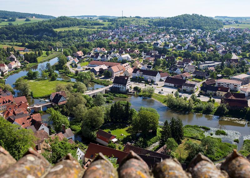 The view from Harburg Castle