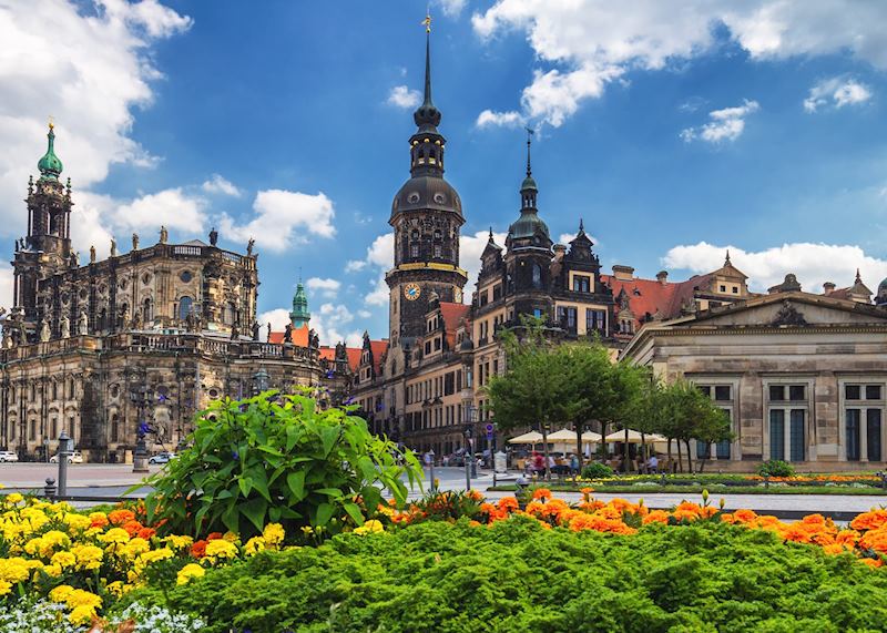 Dresden's medieval buildings