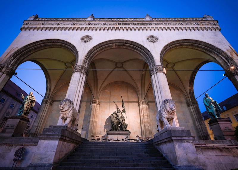 Feldherrnhalle at Odeonsplatz, Munich