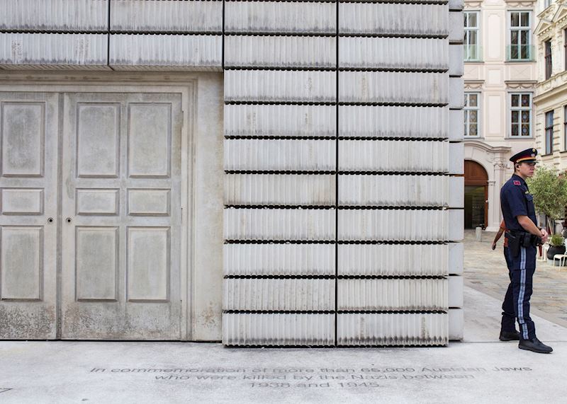 Jewish Memorial in Judenplatz, Vienna
