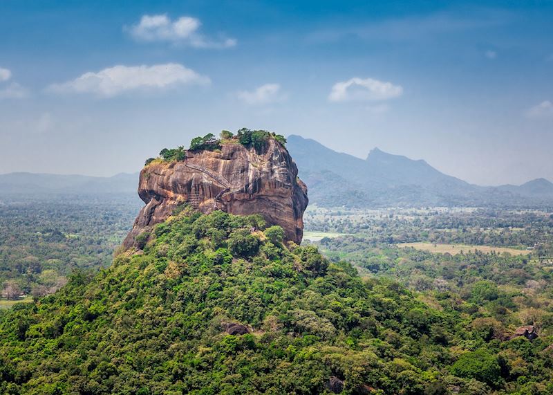 Views of Sigiriya Rock Fortress 
