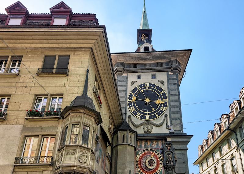 Bern's zytglogge clock tower