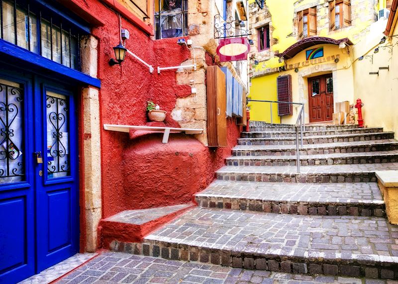 Streets of the old town, Chania