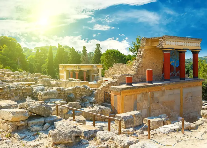 Palace of Knossos, near Heraklion