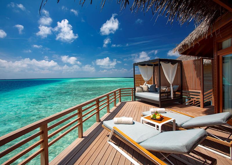 Water Villa Deck, Baros Maldives, Maldive Island