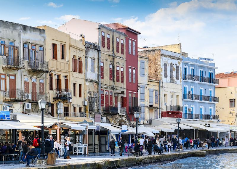 Chania promenade, Crete
