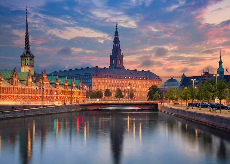 Copenhagen at night