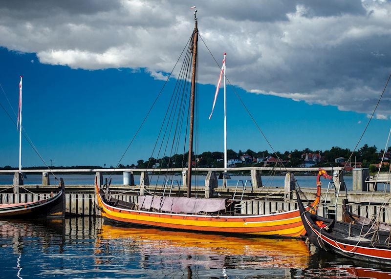 Viking ships in Roskilde 