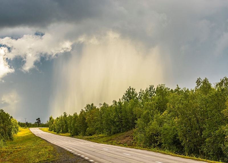 Scenery surrounding Harads, Swedish Lapland