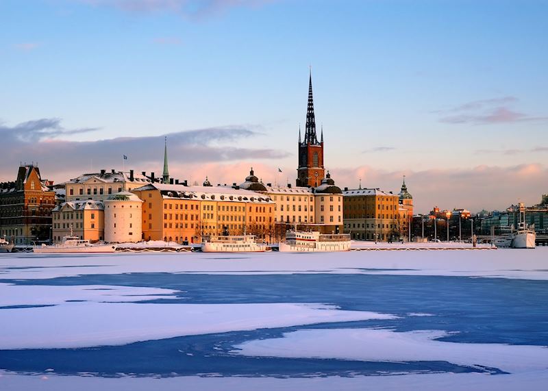 Stockholm in winter