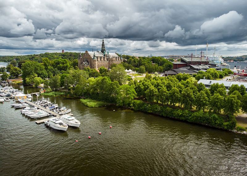 Djurgården island in Stockholm