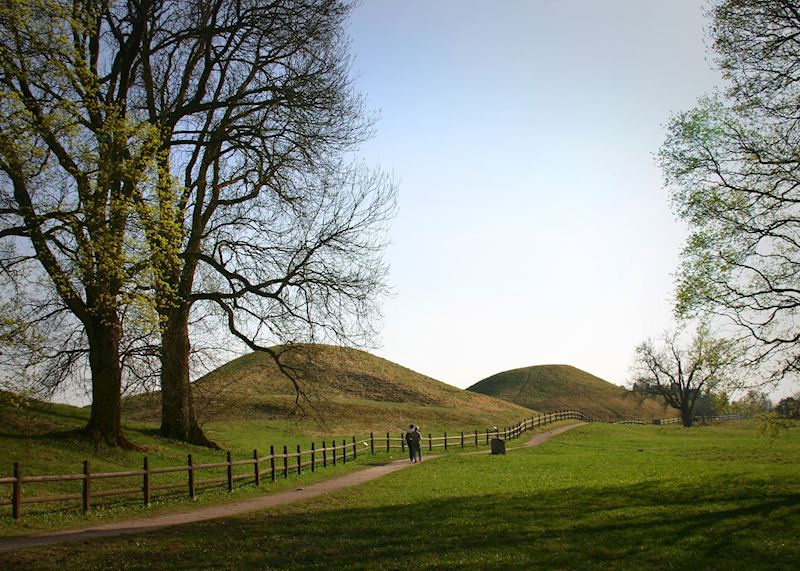 Uppsala burial mounds