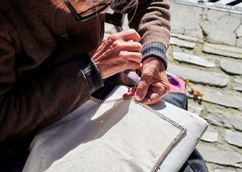 Artisan at work