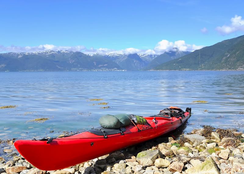 Kayaking from Balestrand