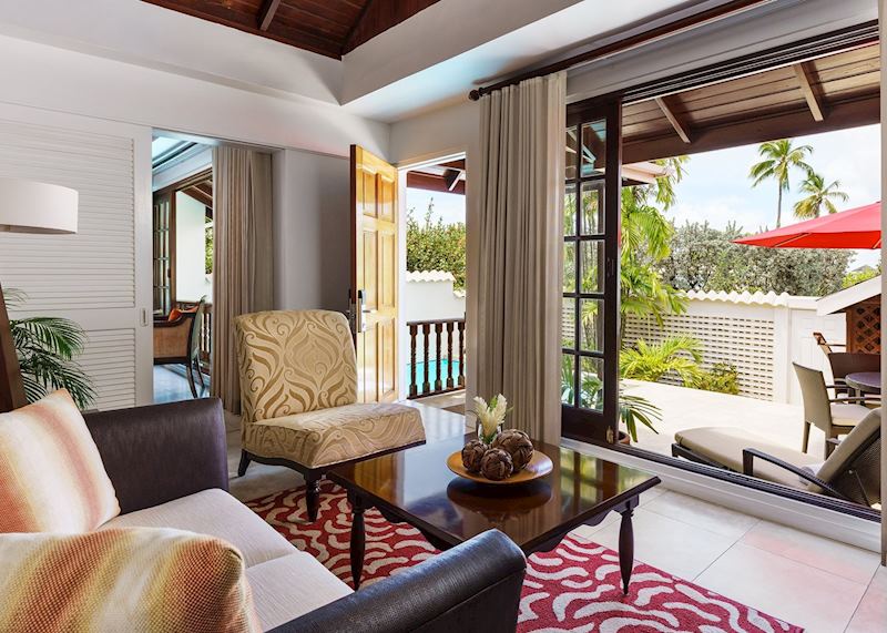 Royal collection pool suite interior