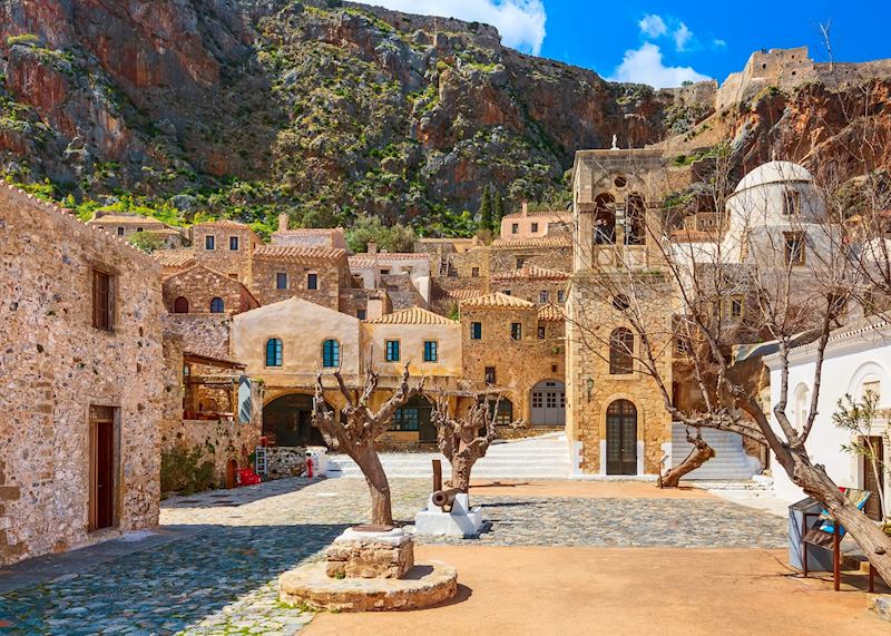 Town square, Monemvasia