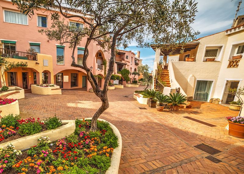 Square in Porto Cervo, Costa Smeralda