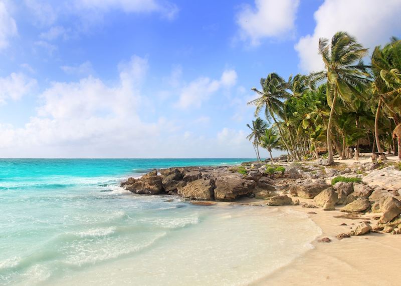 Beach in Tulum