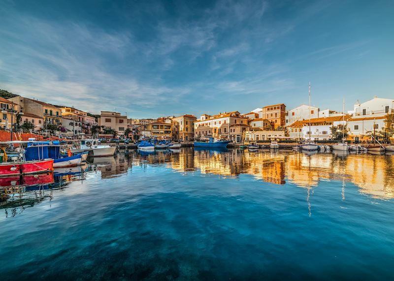 La Maddalena port, La Maddalena islands