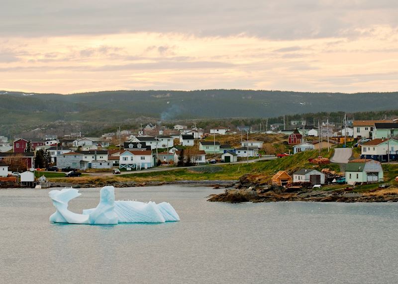 Iceberg in St. Anthony, Newfoundland 
