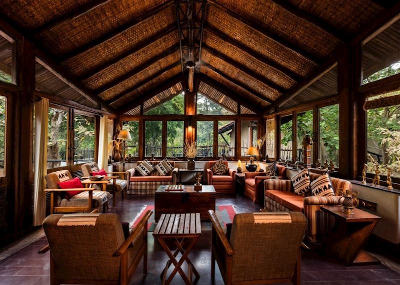 Communal area, Reni Pani Jungle Lodge