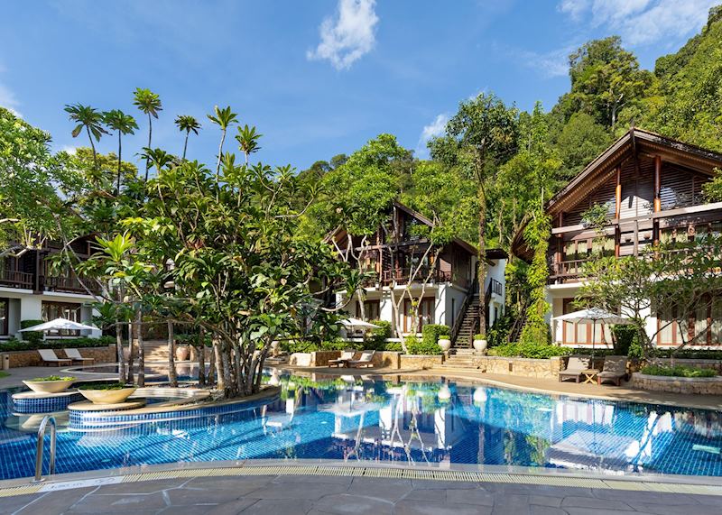 Pool area at Tubkaak Krabi Boutique Resort