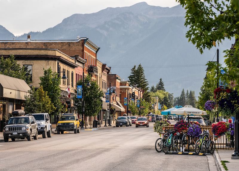 Fernie historic downtown