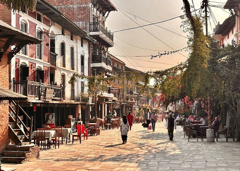 The main street at Bandipur 