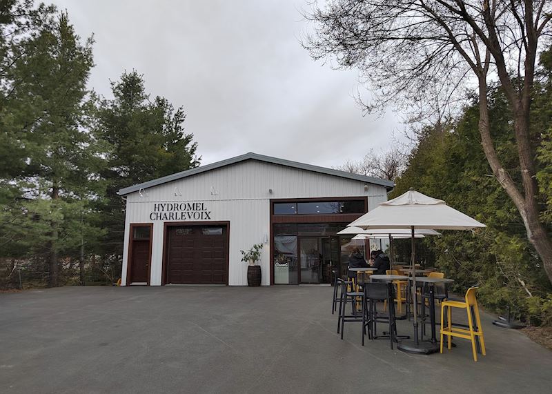 Hydromel winery and distillery, Baie St Paul, Québec