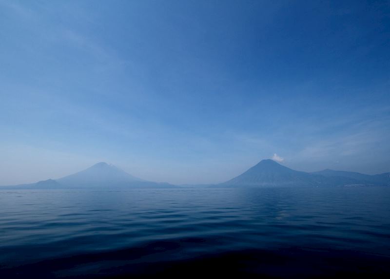 Boat tour of lake and Santiago de Atitlán