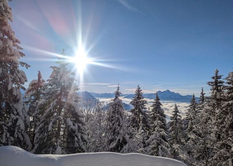 Mount Rigi Winter View, Switzerland