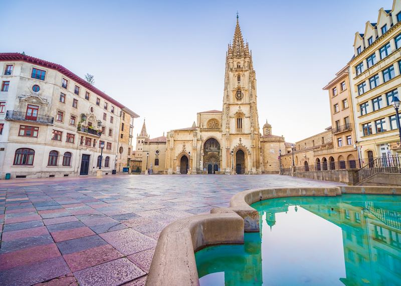 Oviedo Cathedral, Oviedo, Asturias, Spain 