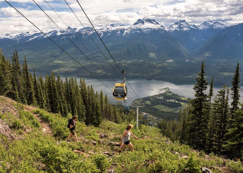 Hiking at Revelstoke Mountain Resort, Revelstoke