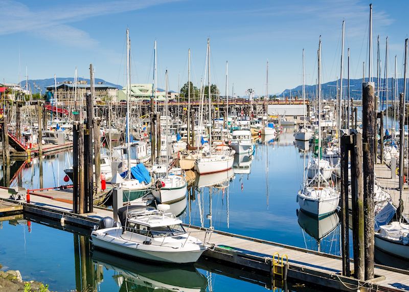 Campbell River harbour, Vancouver Island