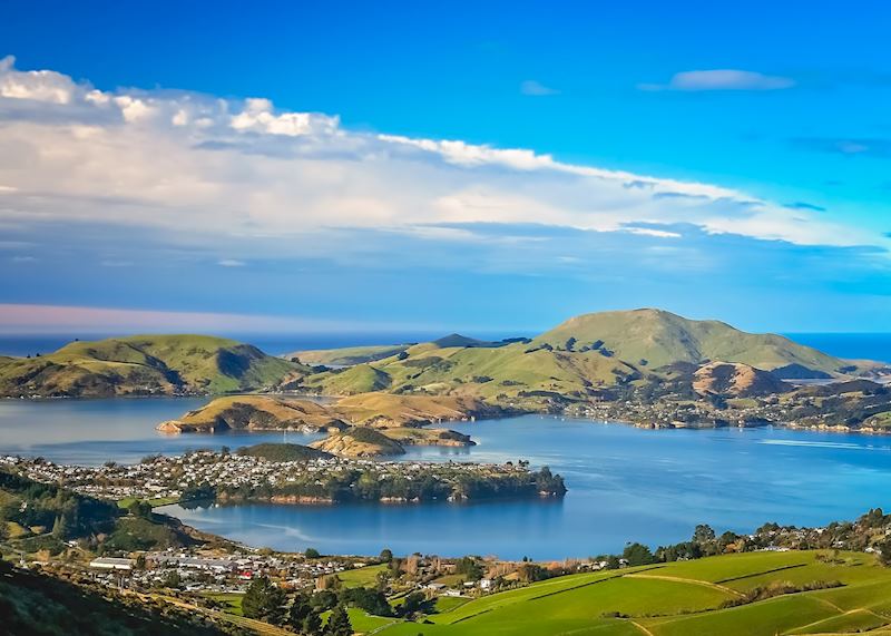 Aerial view of Dunedin