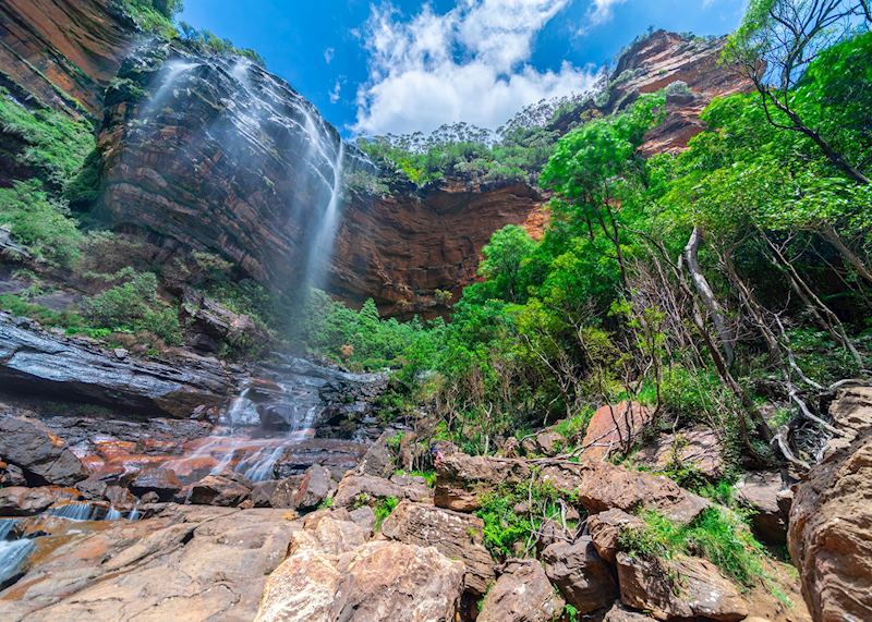 Katoomba Falls in the Blue Mountains