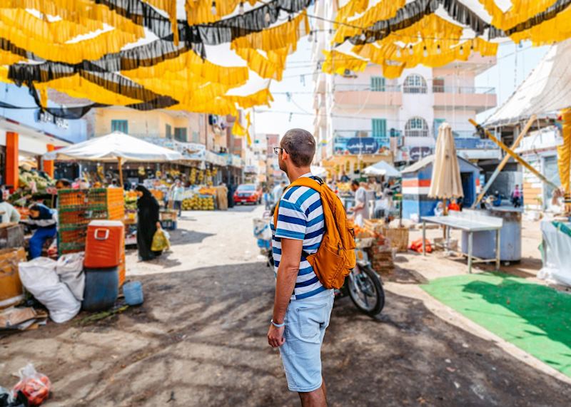 Street market in Hurghada