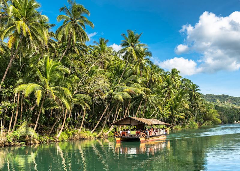 River cruise in Loboc, Bohol