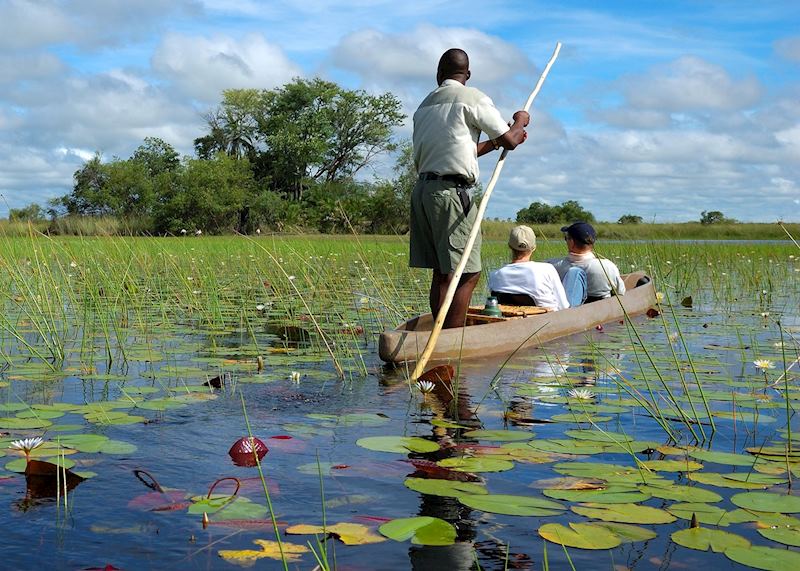 Mokoro in the Okavango Delta