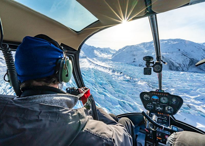 Knik Glacier by helicopter, Palmer, Alaska