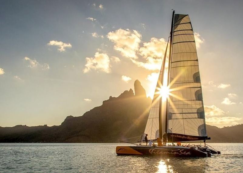 Sailing Sunset Cruise by Catamaran (Tue & Fri only: Vitamin Sea Sailing) : Sailing Sunset Cruise by Catamaran - Quote, Bora Bora