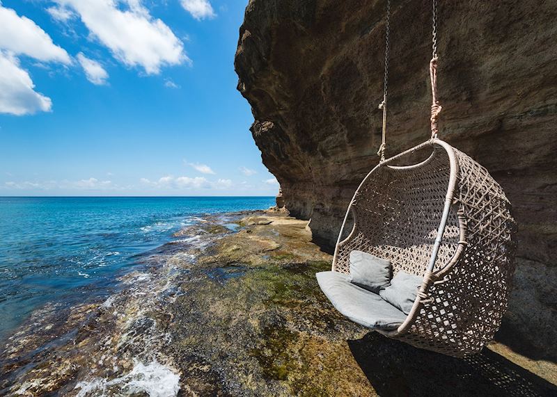 Beach swing, Cap Maison