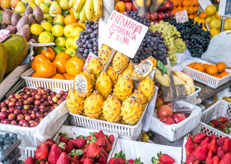 Market stall, Lima