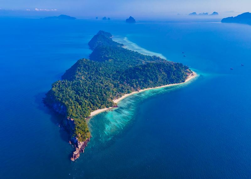 Aerial view, Koh Kradan