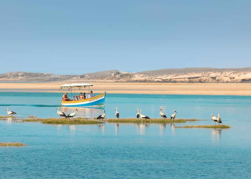 Lagoon at La Sultana Oualidia
