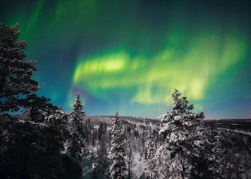 Northern lights, Rovaniemi