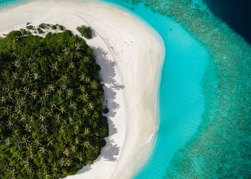 One of the islands of Raa Atoll