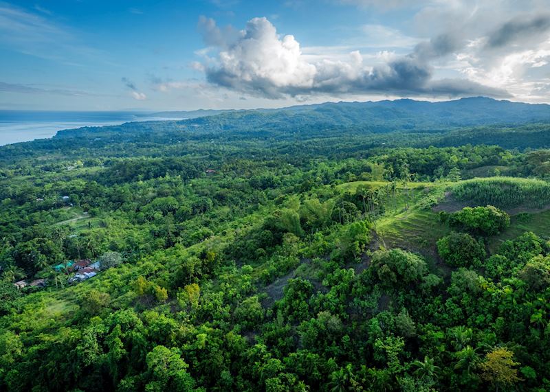 Aerial view of Siquijor