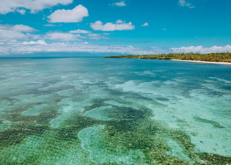 View of Siquijor coast line